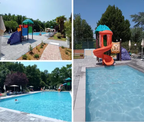 Das Schwimmbad der Il Gabbiano Park Residence wurde renoviert!